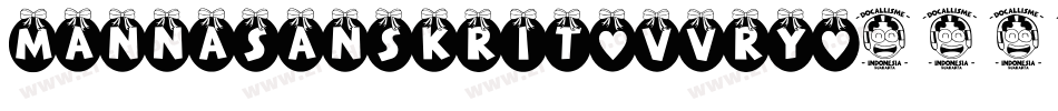 Mannasanskrit-vVRy字体转换