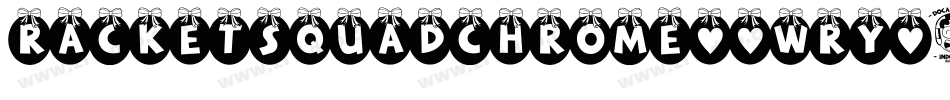 RacketSquadChrome-9wRy字体转换 RacketSquadChrome-9wRy字体转换