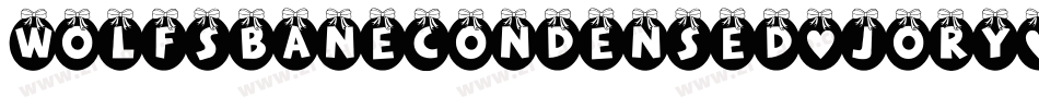 WolfsBaneCondensed-joRy字体转换