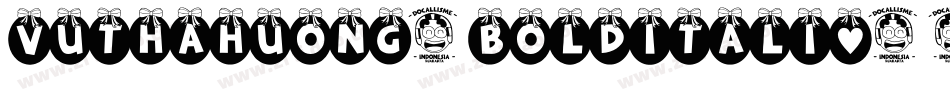 vuThaHuong_bolditali字体转换