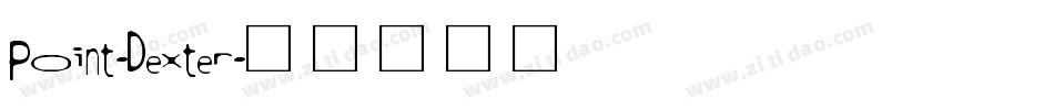 Point-Dexter字体转换