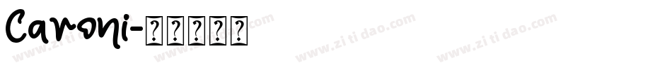 Caroni字体转换