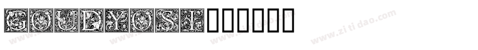 GOUDYOSI字体转换