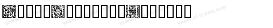 GoudyOldstyleH字体转换
