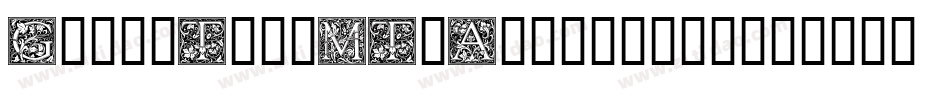 GoudyTextMT-Alternate字体转换