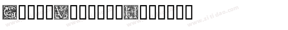 GoudyVillageH字体转换