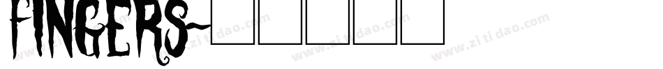 Fingers字体转换