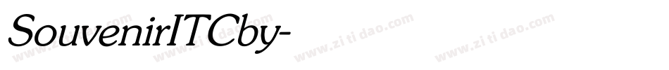 SouvenirITCby字体转换