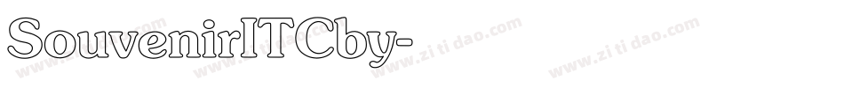 SouvenirITCby字体转换