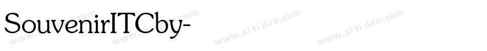 SouvenirITCby字体转换