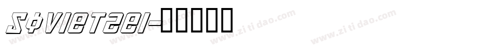 Soviet2ei字体转换