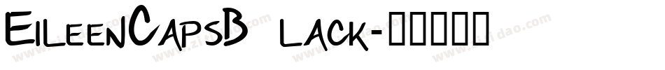 EileenCapsBlack字体转换