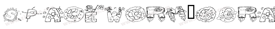 SpaceWorm-6gRA字体转换