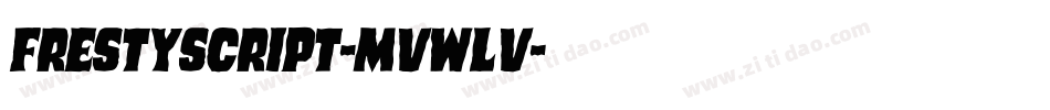 FrestyScript-MVWLv字体转换