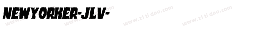 NewYorker-jLv字体转换