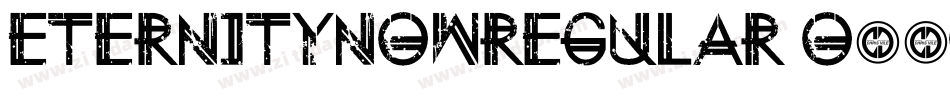 EternityNowRegular-o64o字体转换 EternityNowRegular-o64o字体转换