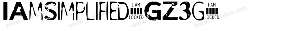 IAmSimplified-GZ3g字体转换