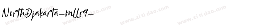 NorthDjakarta-mLLr9字体转换