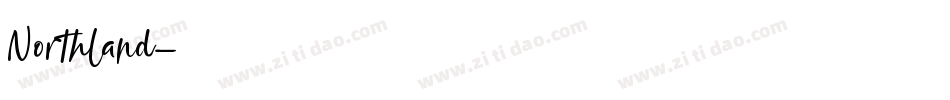 Northland字体转换