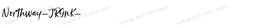 Northway-JRGnK字体转换