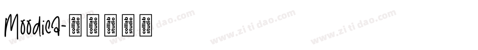 Moodica字体转换