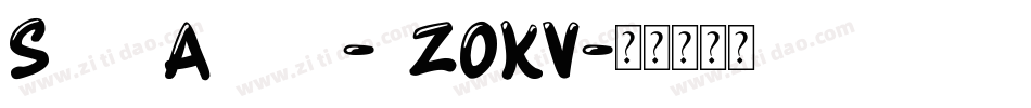 ShinyAisyah-qZ0KV字体转换