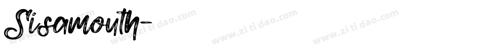 Sisamouth字体转换