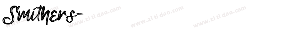 Smithers字体转换