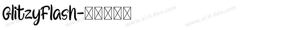 GlitzyFlash字体转换