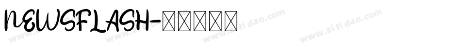 NEWSFLASH字体转换