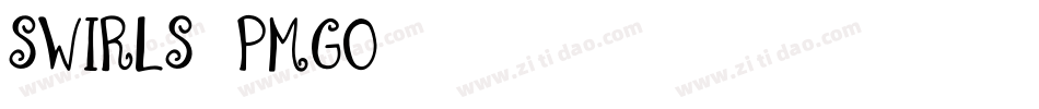 Swirls-pMgO字体转换