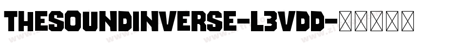 TheSoundInverse-L3VDD字体转换