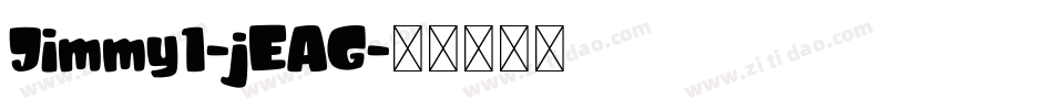 Jimmy1-jEAG字体转换