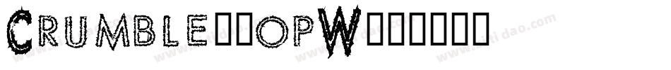 Crumble-4opW字体转换