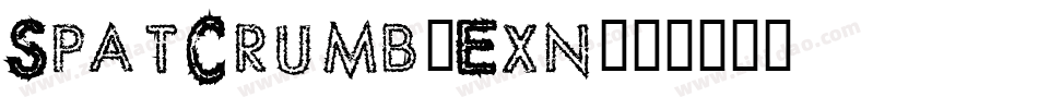 SpatCrumb-Exn字体转换