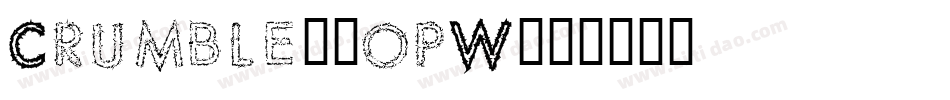 Crumble-4opW字体转换