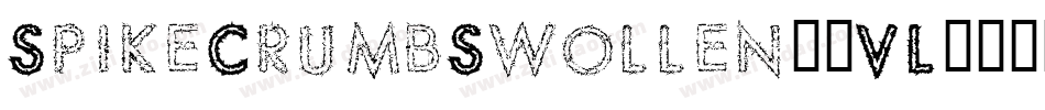 SpikeCrumbSwollen-3VL字体转换