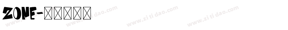 ZONE字体转换