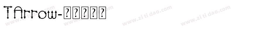 TArrow字体转换