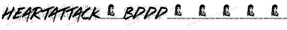 HeartAttack-Bddd字体转换