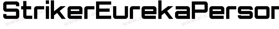 StrikerEurekaPersonalUse-lW35字体转换