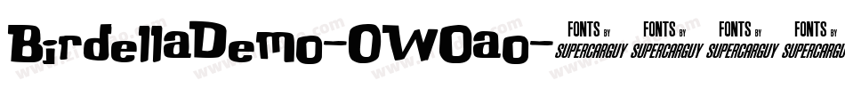 BirdellaDemo-0WOao字体转换