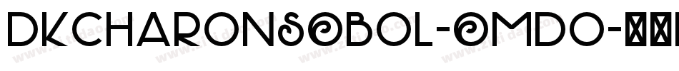 DkCharonsObol-Omdo字体转换