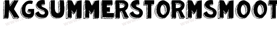 KgSummerStormSmooth-BnlV字体转换