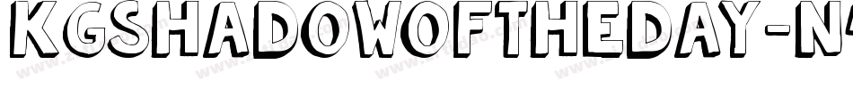 KgShadowOfTheDay-n4KR字体转换