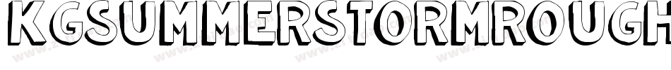 KgSummerStormRough-RLPM字体转换