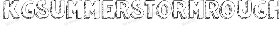 KgSummerStormRough-RLPM字体转换