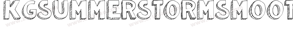KgSummerStormSmooth-BnlV字体转换