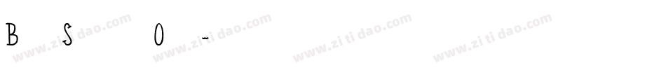BitstormSupercondensedOblique-75LE字体转换