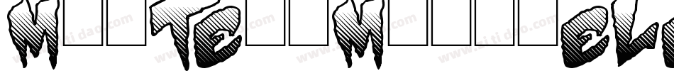 MysteryMobileLeftalic-JRWR7字体转换
